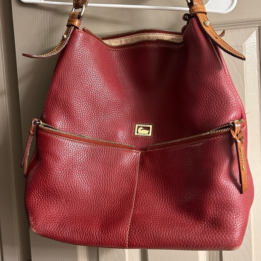 Red Vintage Dooney & Bourke